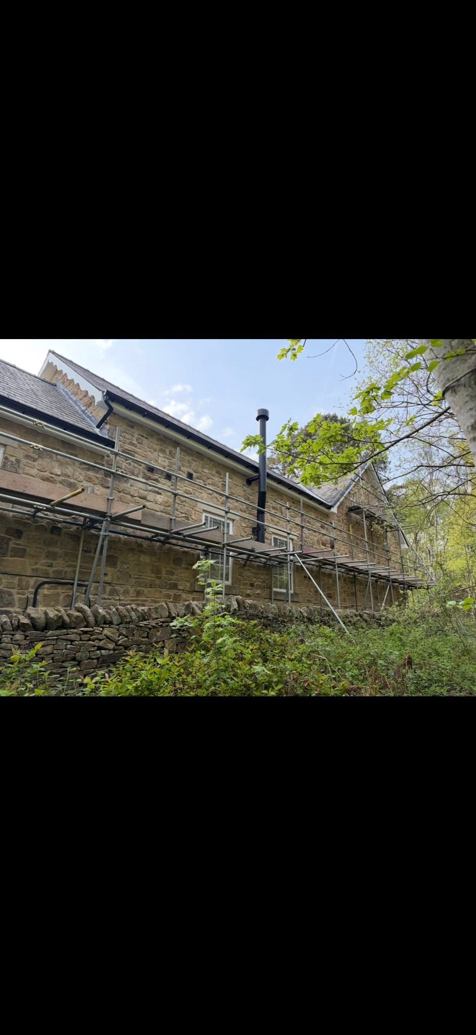 Guttering installation